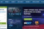 1xbet main page